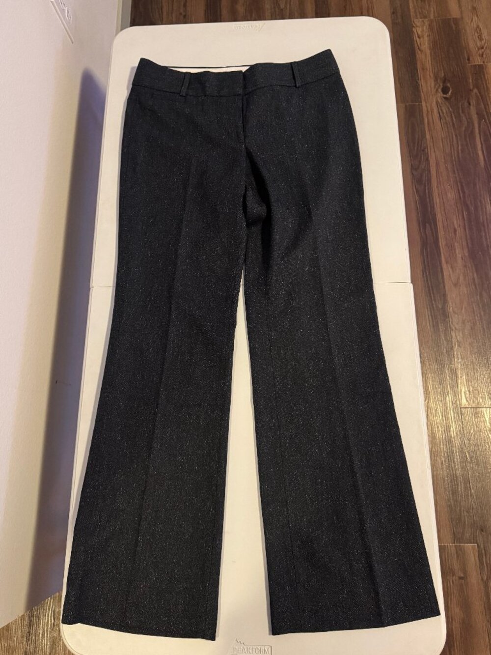 LOFT Marisa Trouser Dress Pants Women's Size 6 Black Heathered NWT